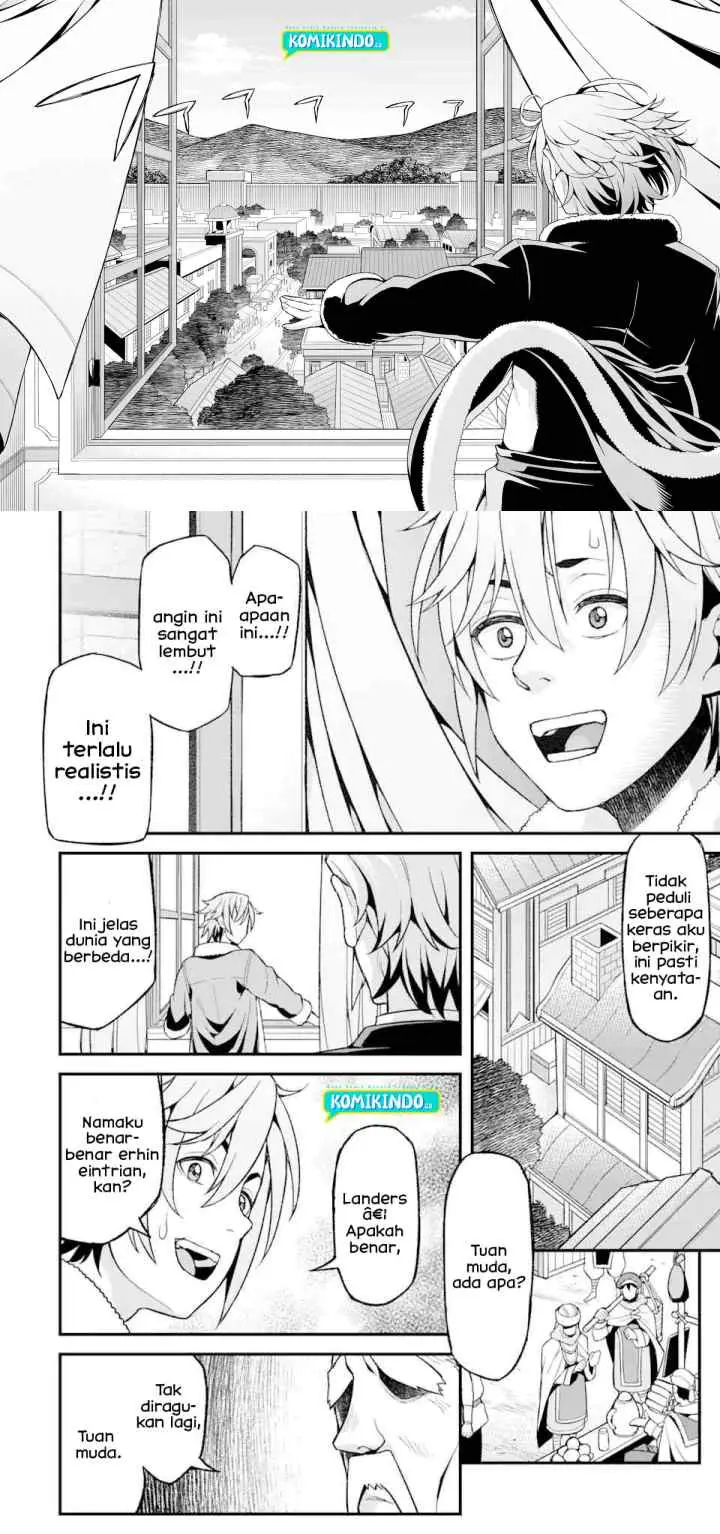 Ore dake Level ga Agaru Sekai de Akutoku Ryoushu ni Natteita chapter 1.2 halaman 4