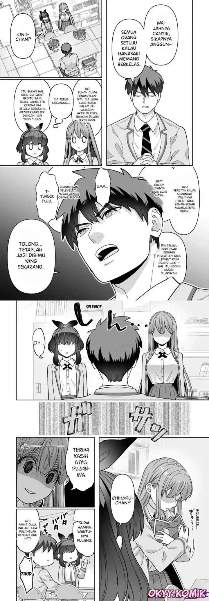 Ore ni Dake Koakuma na Kouhai wa Genjitsu demo Kawaii ga, Yume no Naka de wa Motto Kawaii chapter 3 halaman 8