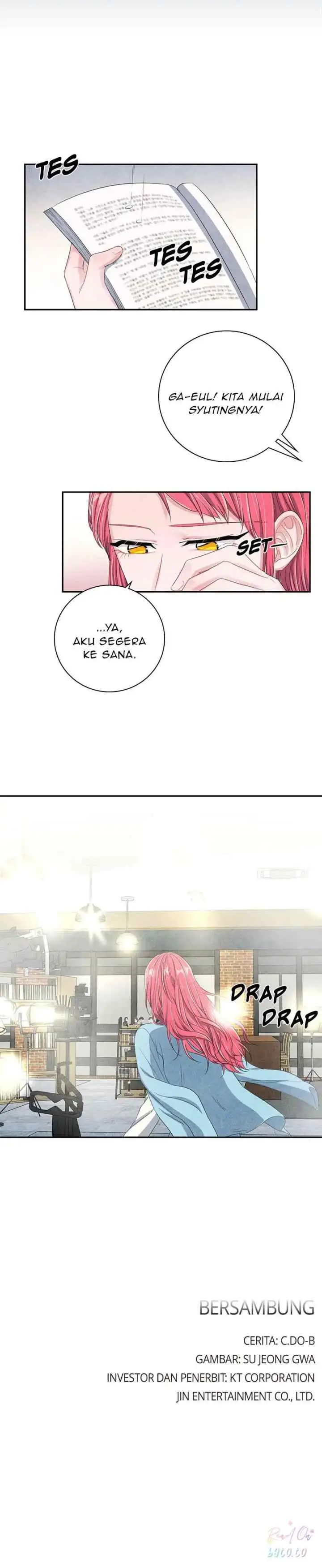 Backstage Kiss Scene chapter 48 halaman 14