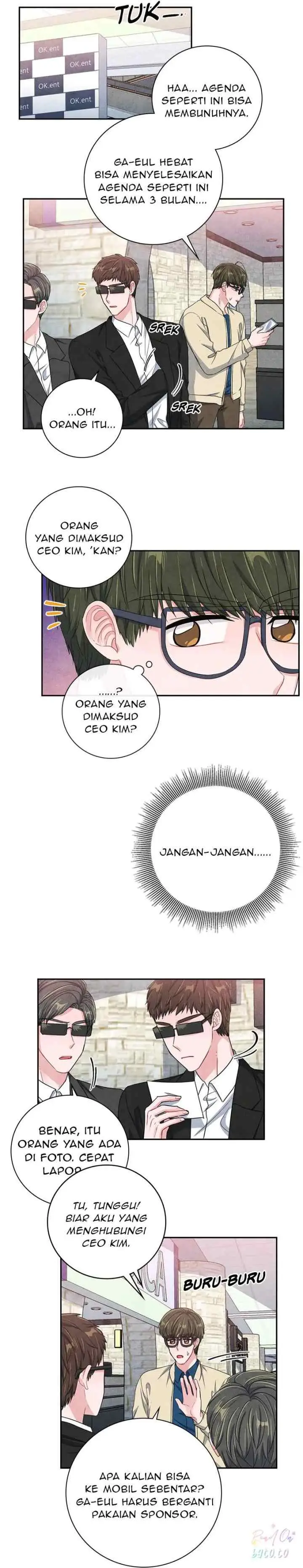 Backstage Kiss Scene chapter 43 halaman 10