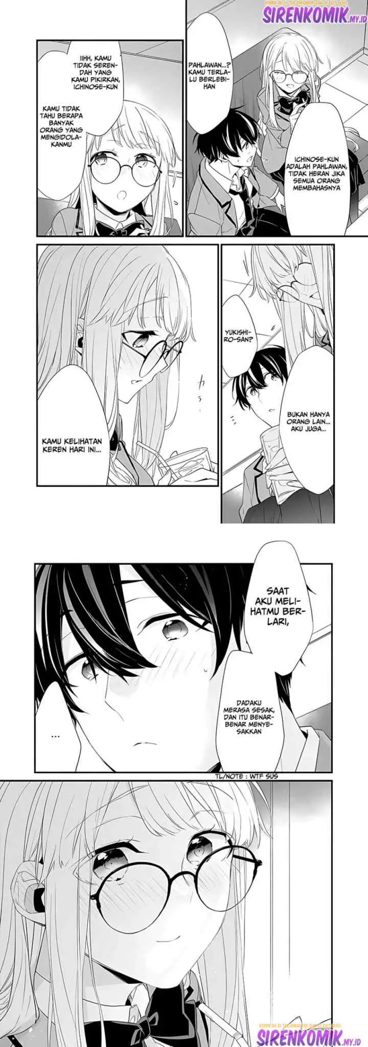 Osananajimi Kanojo no Morahara ga Hidoin de Zetsuen Sengen shite Yatta chapter 9 halaman 8