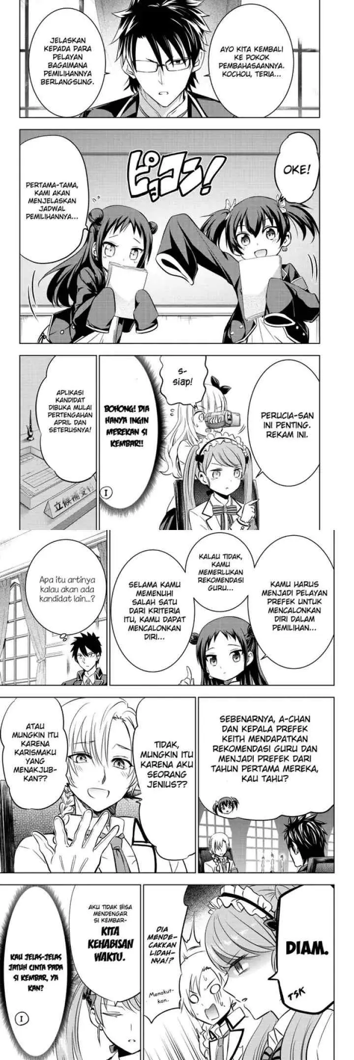 Kishuku Gakkou no Juliet chapter 62 halaman 6