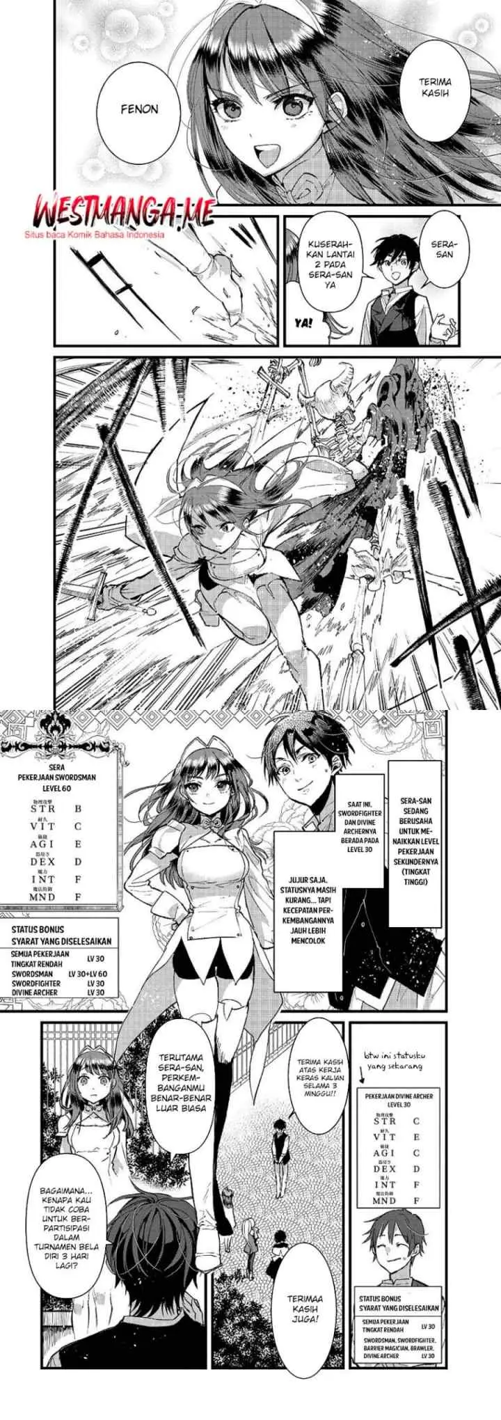 Ore, Yuusha janai desu kara. - VR Sekai no Chouten ni Kunrin Seshi Otoko. Tenseishi, Level 1 no Mushoku kara Restart suru chapter 18 halaman 13