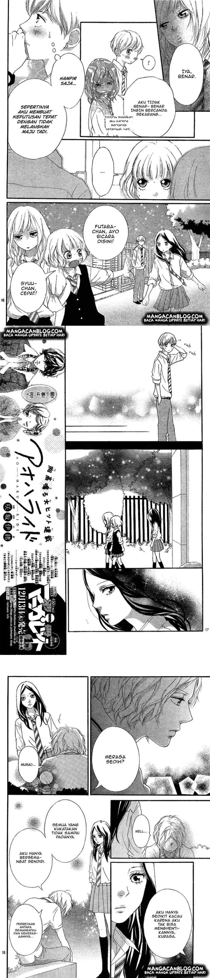 Ao Haru Ride chapter 23 halaman 6