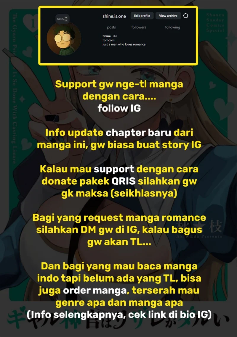 Gyaru Shinkan wa Rizare ga Darui chapter 16.5 halaman 9