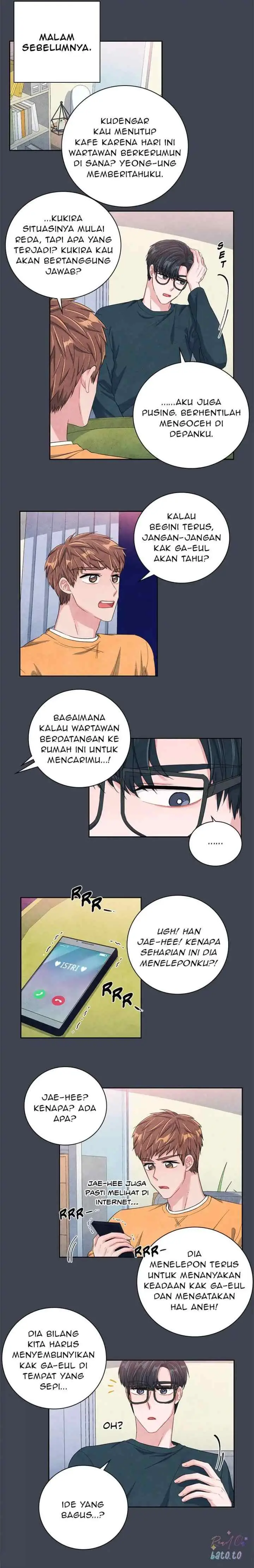 Backstage Kiss Scene chapter 39 halaman 11