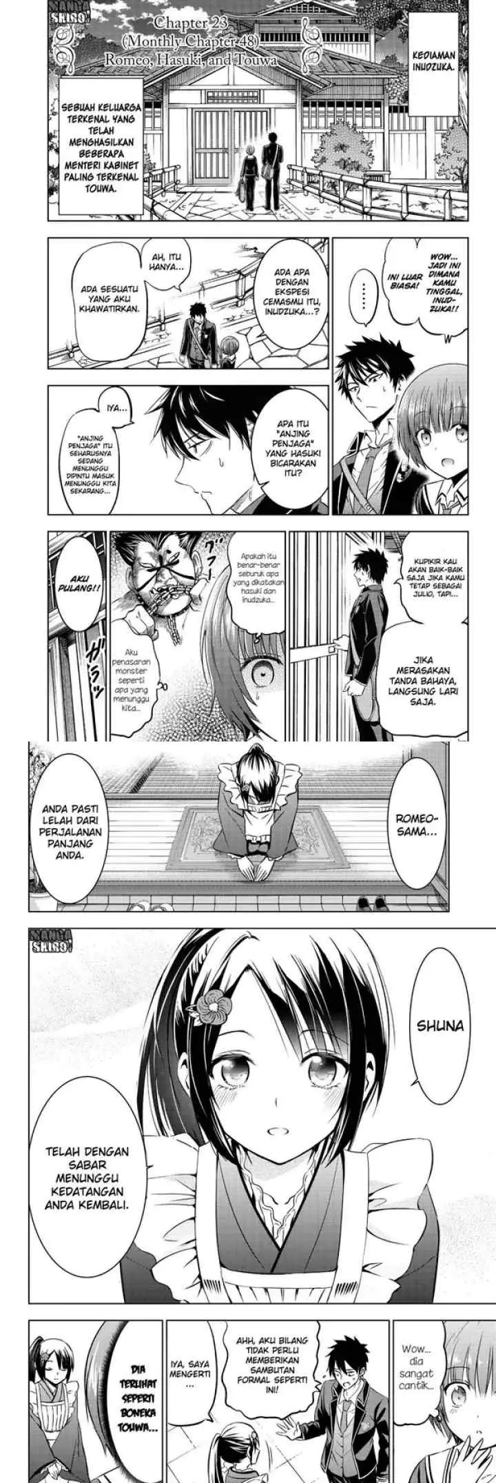 Kishuku Gakkou no Juliet chapter 49 halaman 5