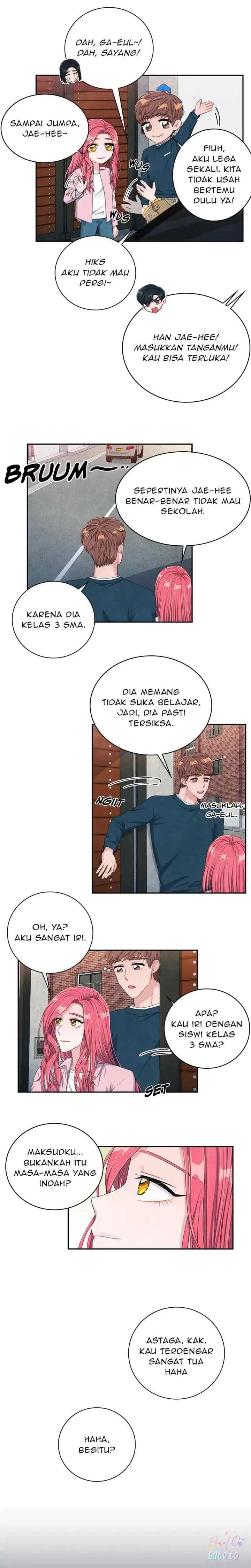 Backstage Kiss Scene chapter 19 halaman 8