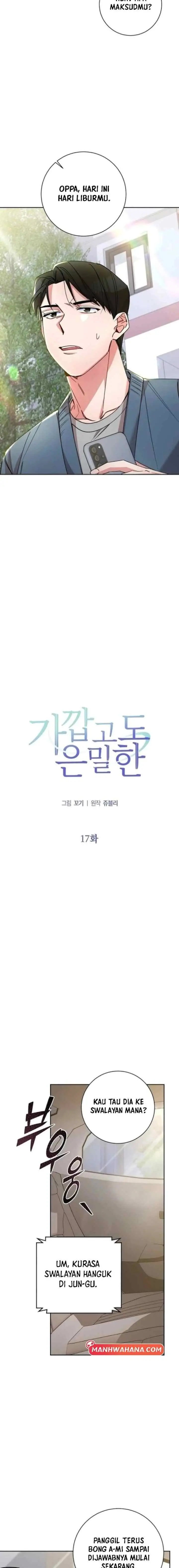 Close and Secretive chapter 17 halaman 6