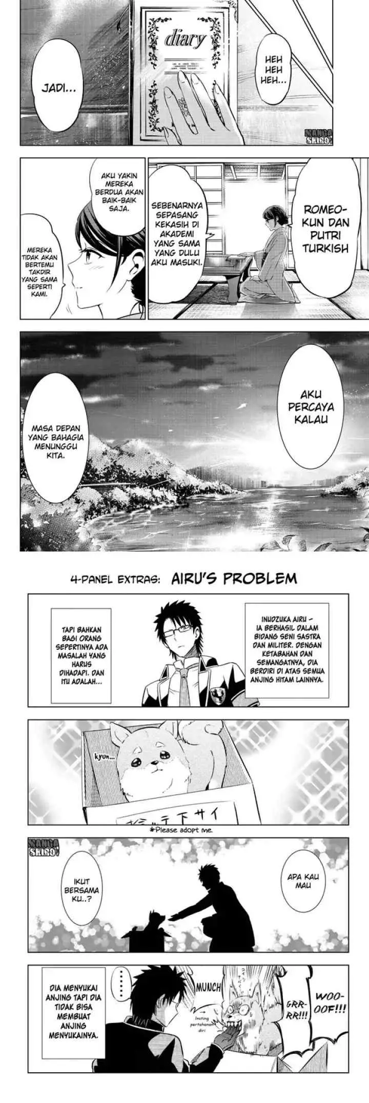 Kishuku Gakkou no Juliet chapter 59 halaman 13