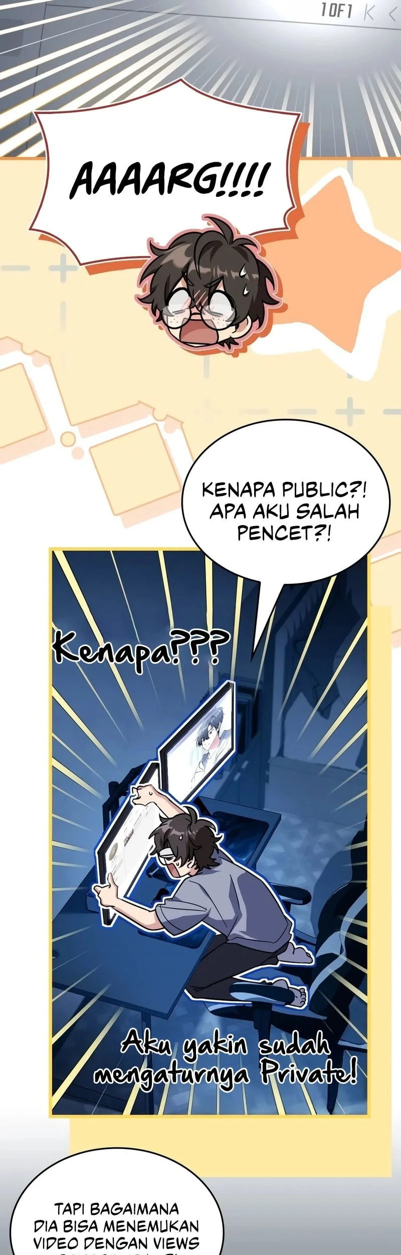 Sword God's Livestream chapter 25 halaman 54