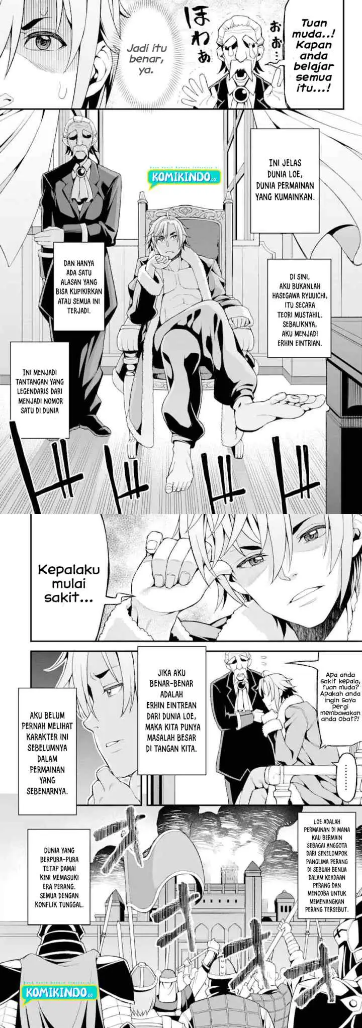 Ore dake Level ga Agaru Sekai de Akutoku Ryoushu ni Natteita chapter 1.2 halaman 6