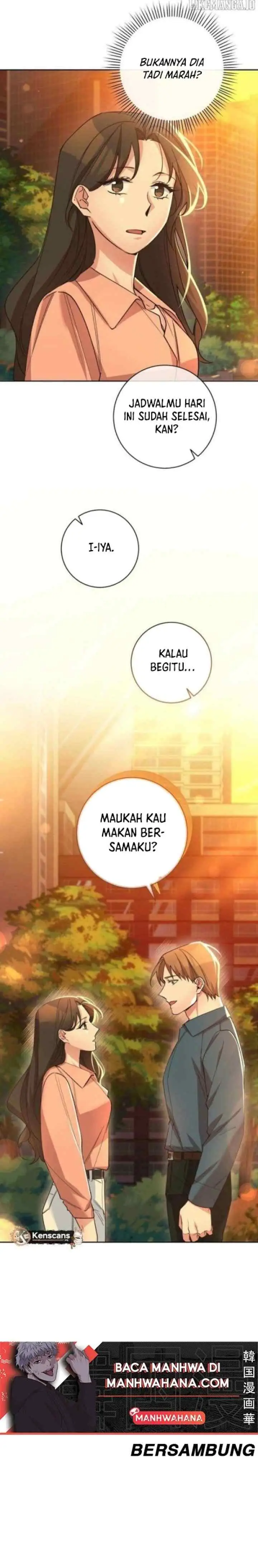 Close and Secretive chapter 28 halaman 18
