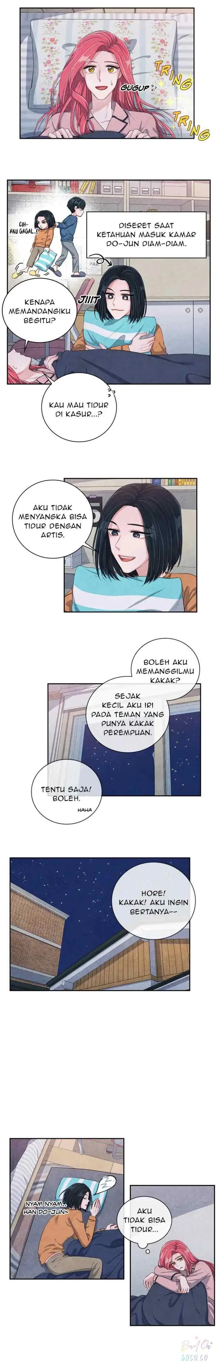 Backstage Kiss Scene chapter 16 halaman 11