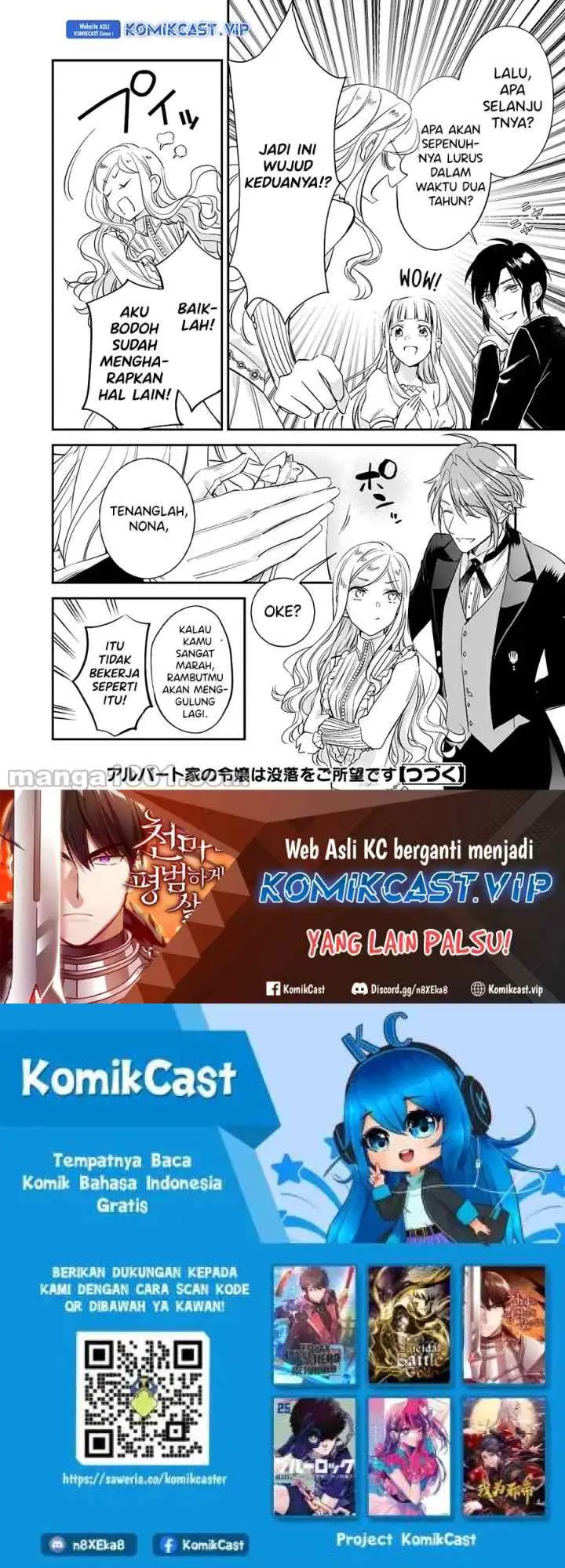 Albert Ke no Reijou wa Botsuraku wo go Shomou desu chapter 14 halaman 16