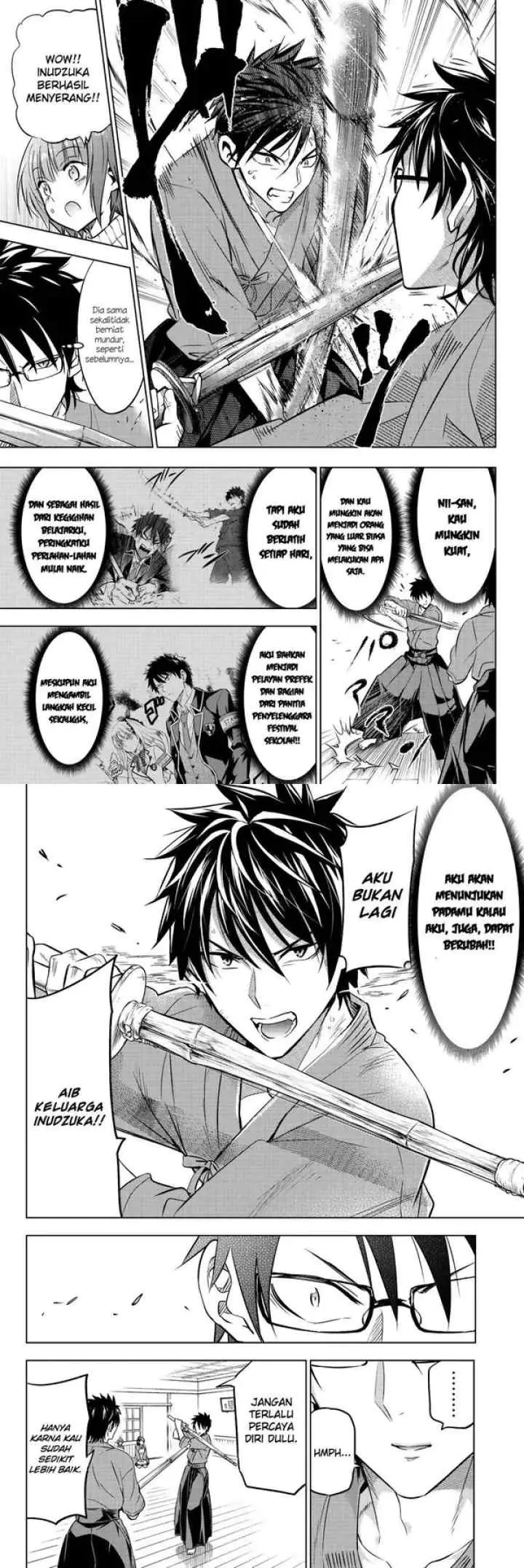Kishuku Gakkou no Juliet chapter 55 halaman 8