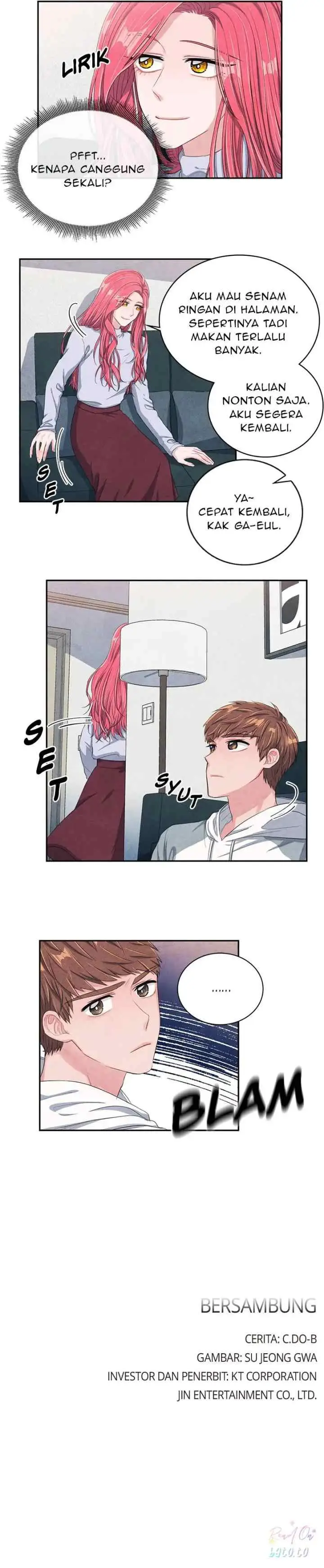 Backstage Kiss Scene chapter 18 halaman 12