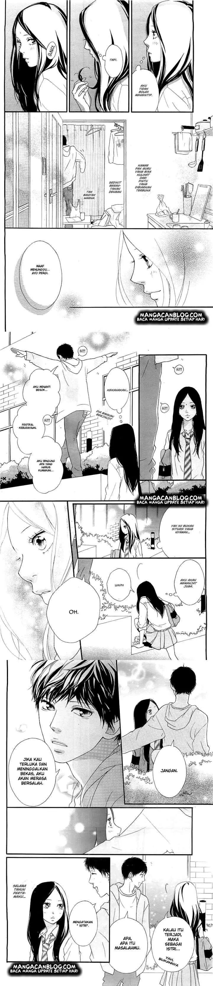 Ao Haru Ride chapter 27 halaman 4