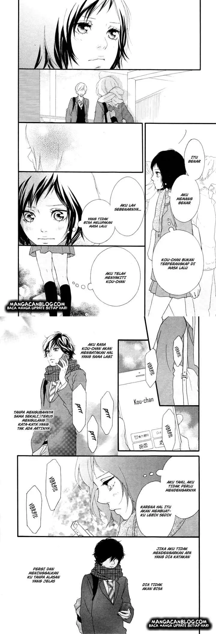 Ao Haru Ride chapter 35 halaman 9