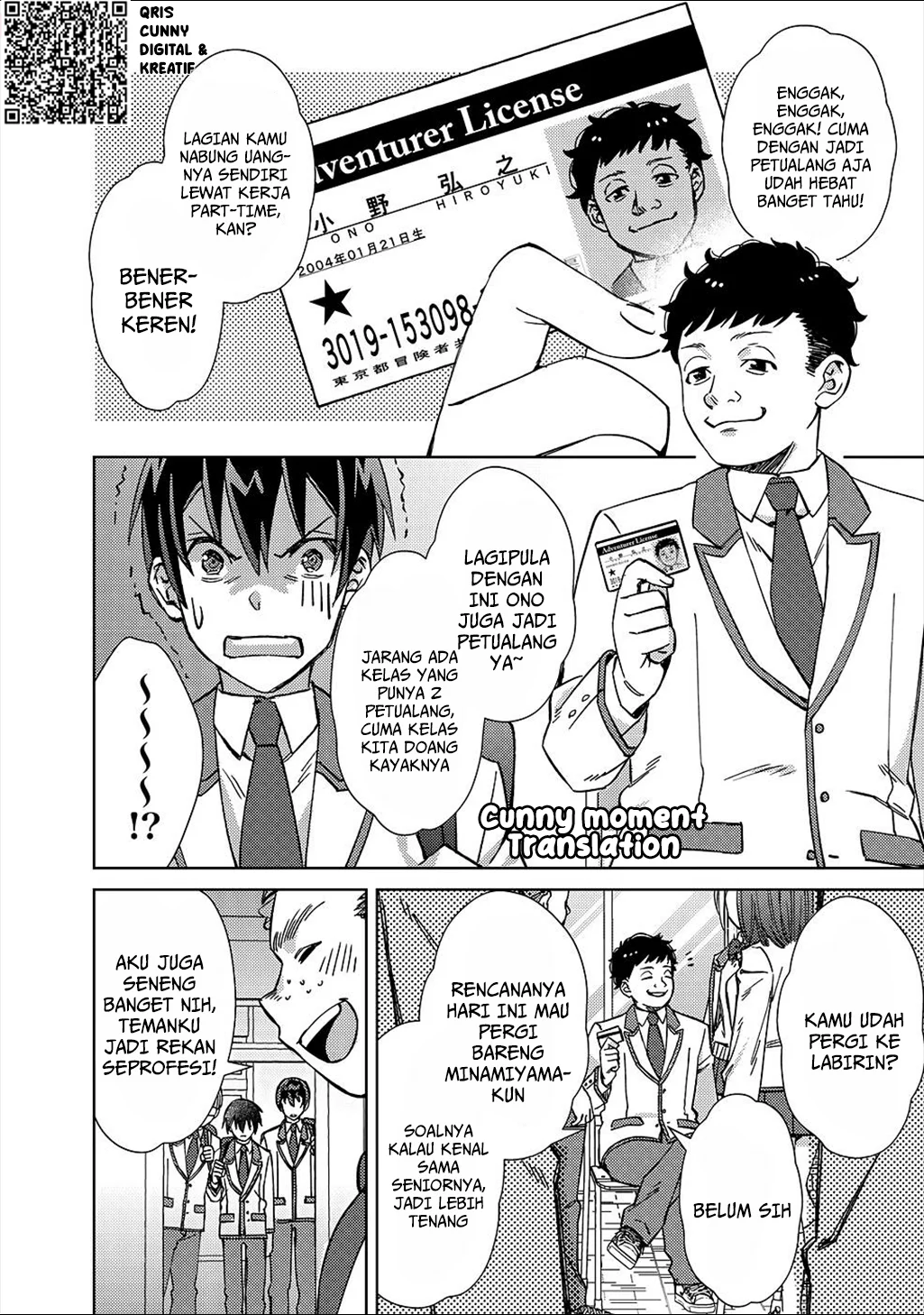 Mob Kousei no Ore Demo Boukensha ni Nareba Riajuu ni Naremasuka? chapter 3 halaman 8