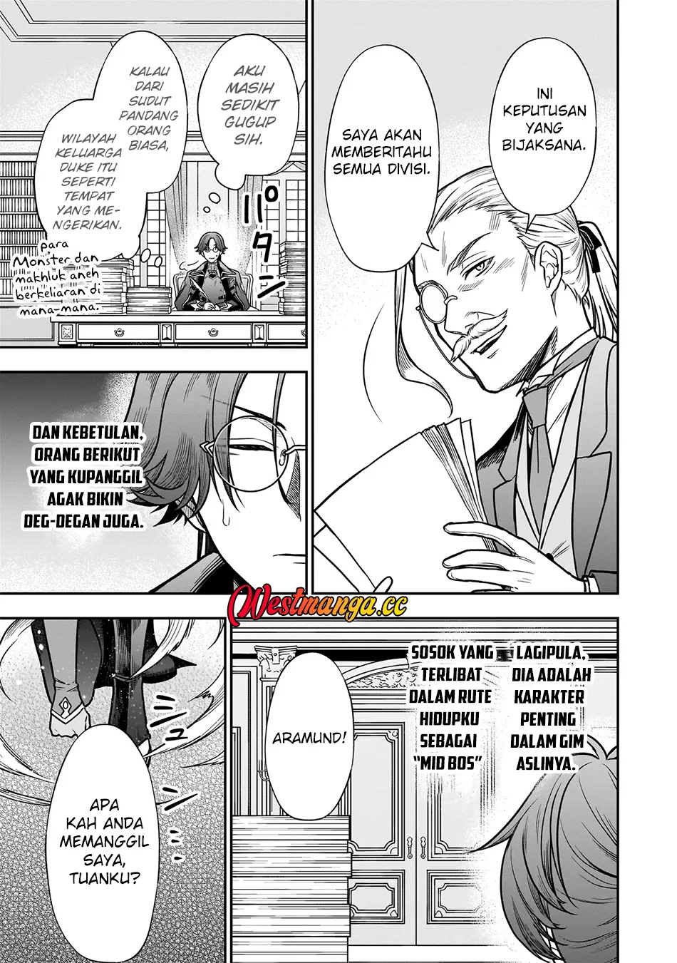 Musume ni Danzai Sareru Akuyaku Koushaku ni Tensei Shitemashita: Akuyaku Muubu wo Yameta no ni Nazeka Musume ga Koori no Reijou ka Suru Ken chapter 3.1 halaman 4