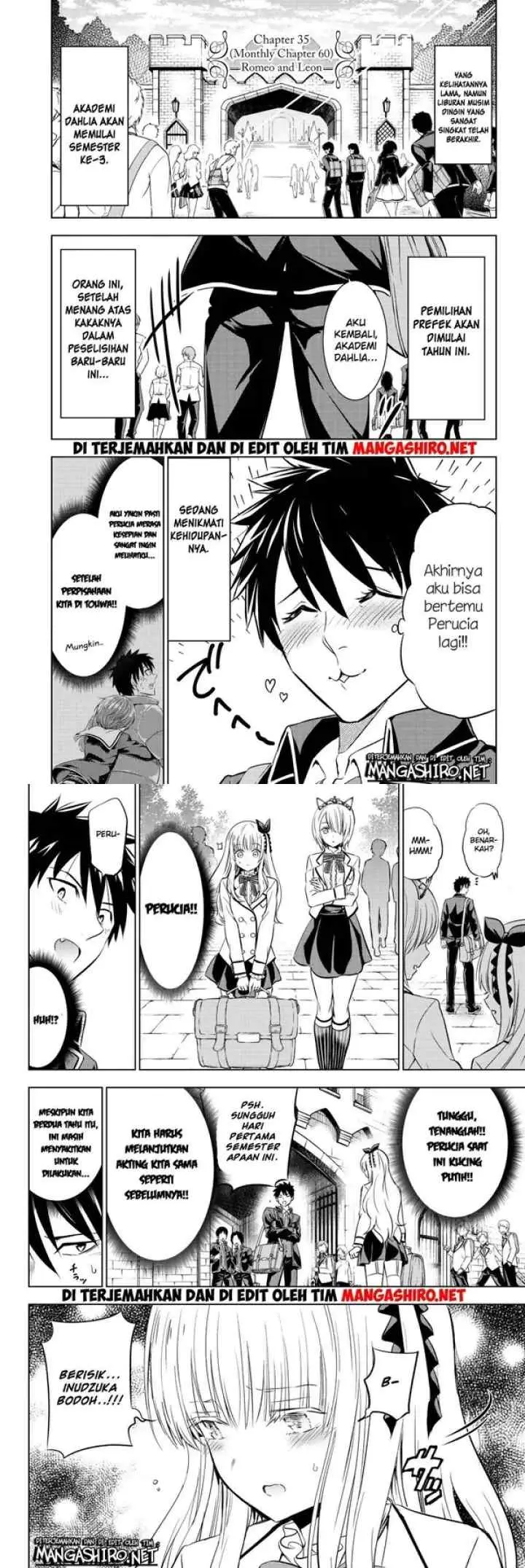 Kishuku Gakkou no Juliet chapter 60 halaman 4