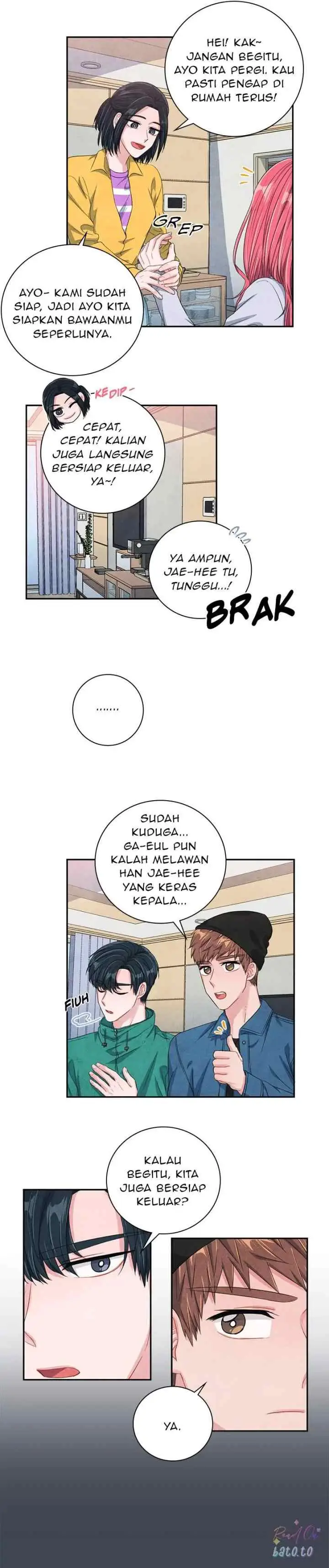 Backstage Kiss Scene chapter 39 halaman 10