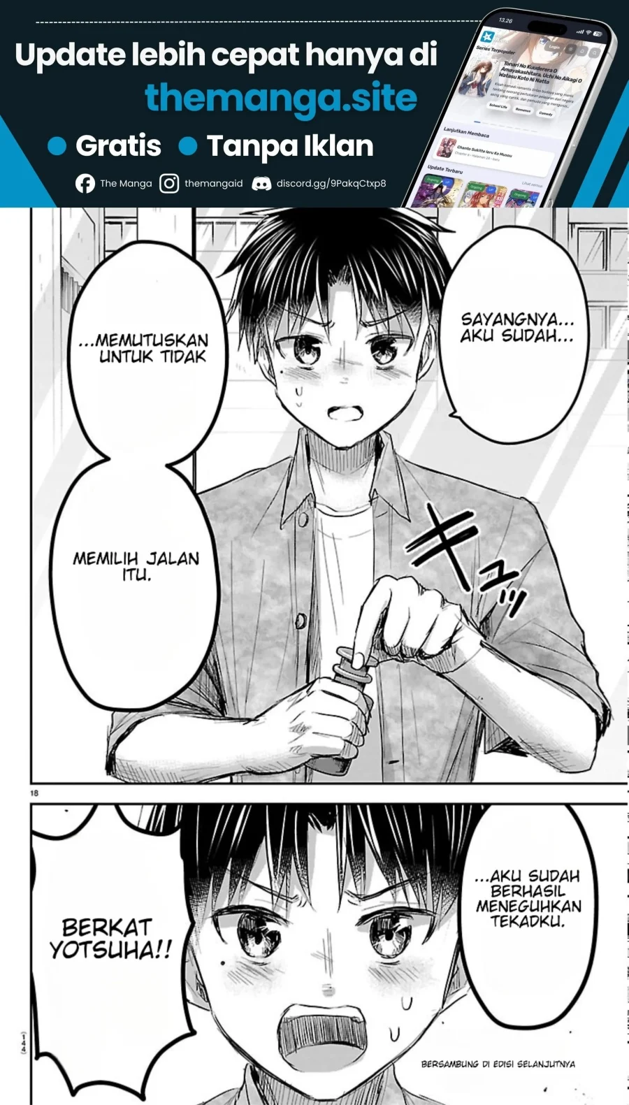 Kimi wa Yotsuba no Clover chapter 93 halaman 19