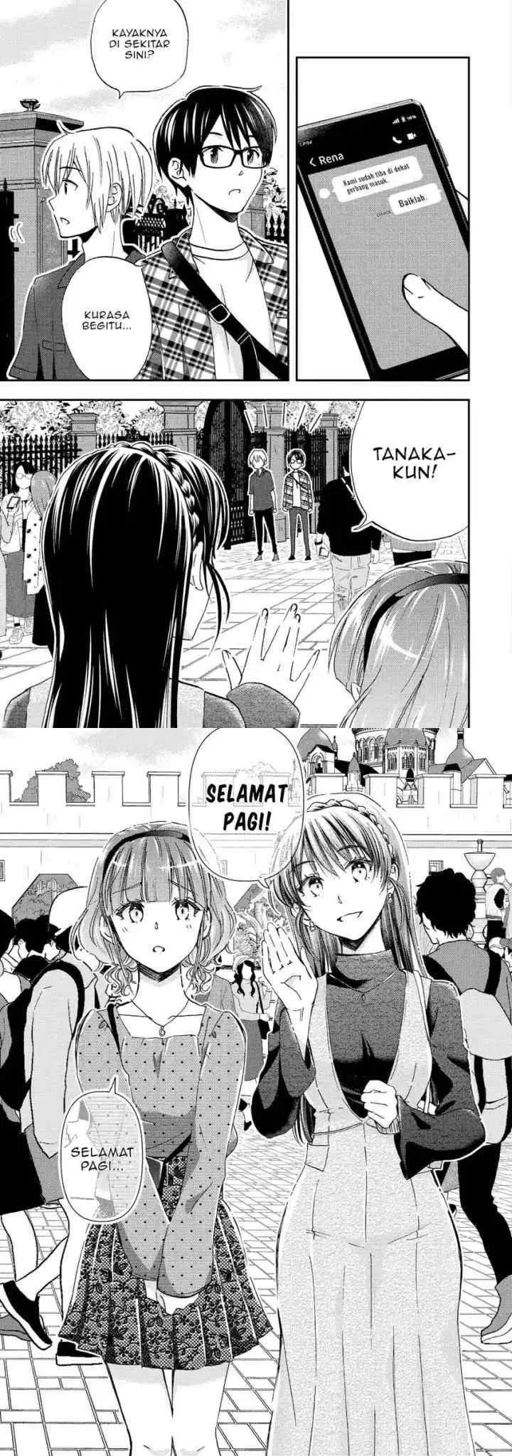 Ore wa Shiranai Uchi ni Gakkou Ichi no Bishoujo wo Kudoite Itarashii chapter 40 halaman 4