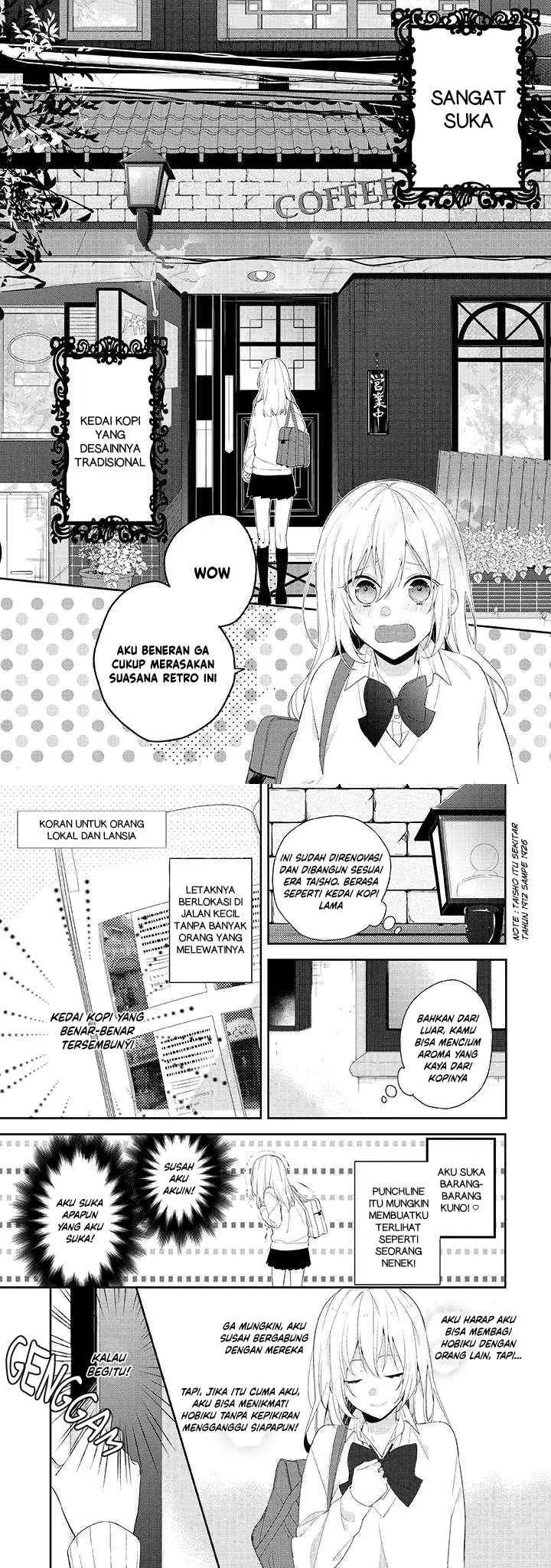 Hokago wa Kissaten De chapter 1 halaman 5