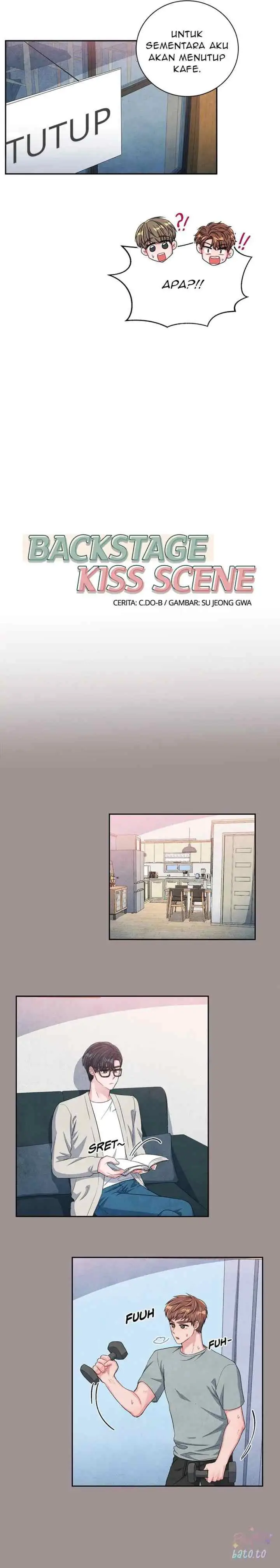 Backstage Kiss Scene chapter 39 halaman 4