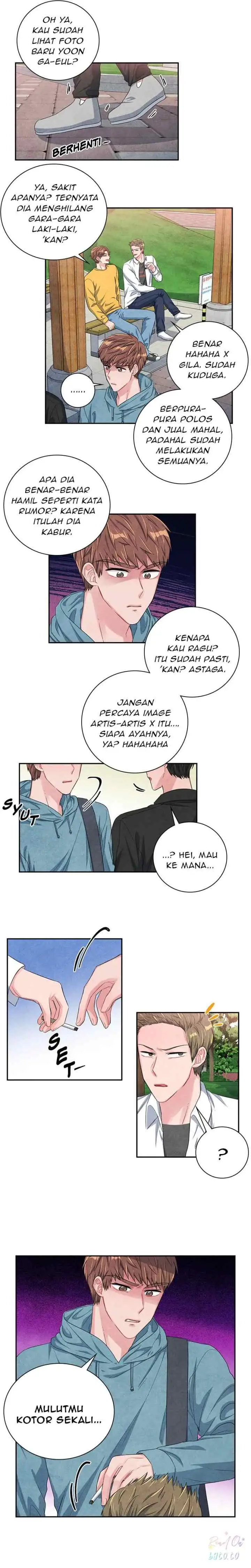 Backstage Kiss Scene chapter 36 halaman 9