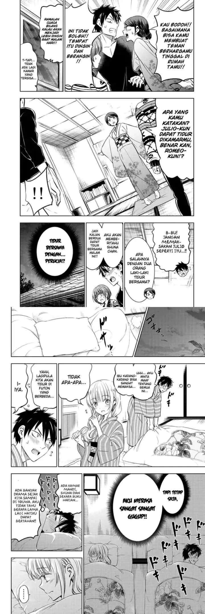 Kishuku Gakkou no Juliet chapter 54 halaman 9