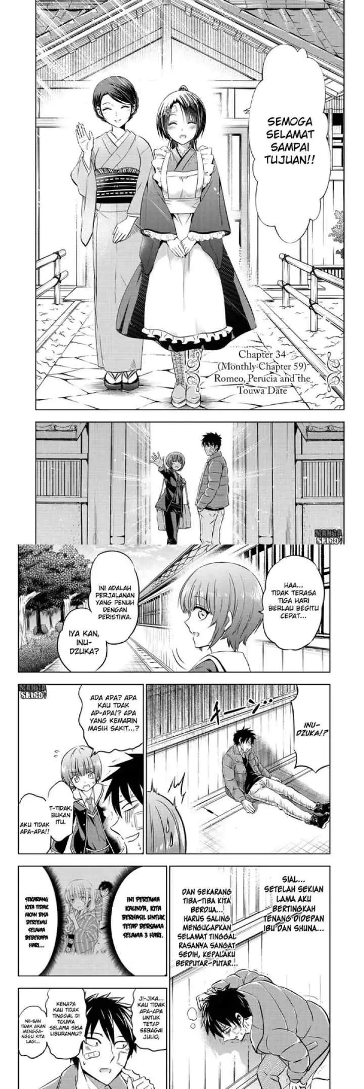 Kishuku Gakkou no Juliet chapter 59 halaman 5