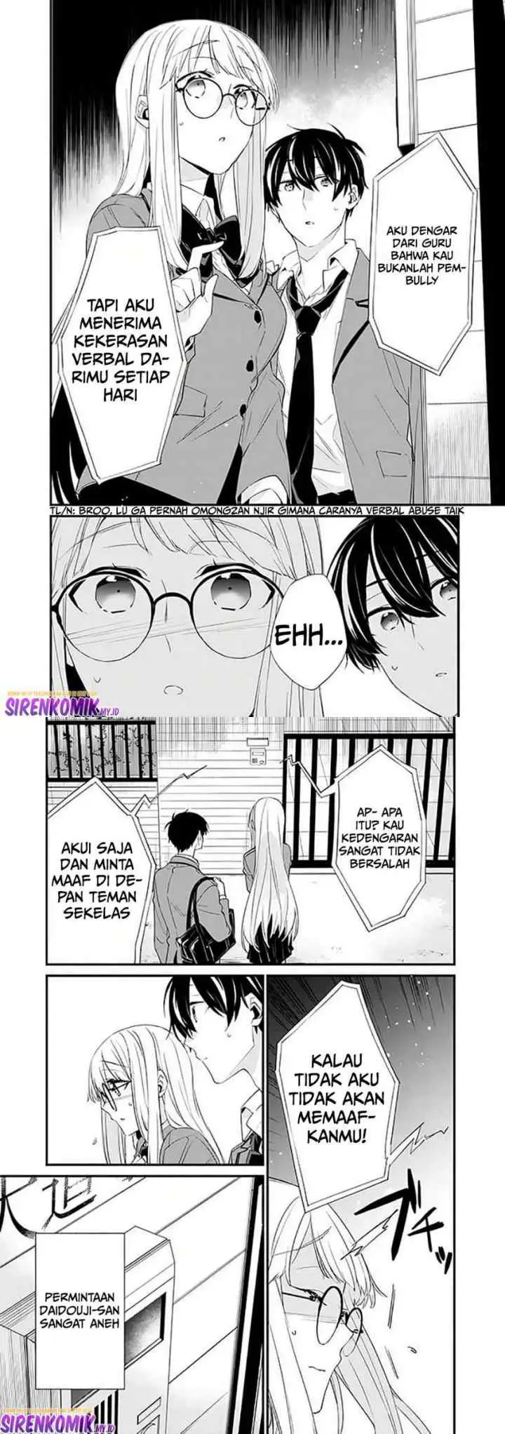 Osananajimi Kanojo no Morahara ga Hidoin de Zetsuen Sengen shite Yatta chapter 13 halaman 4