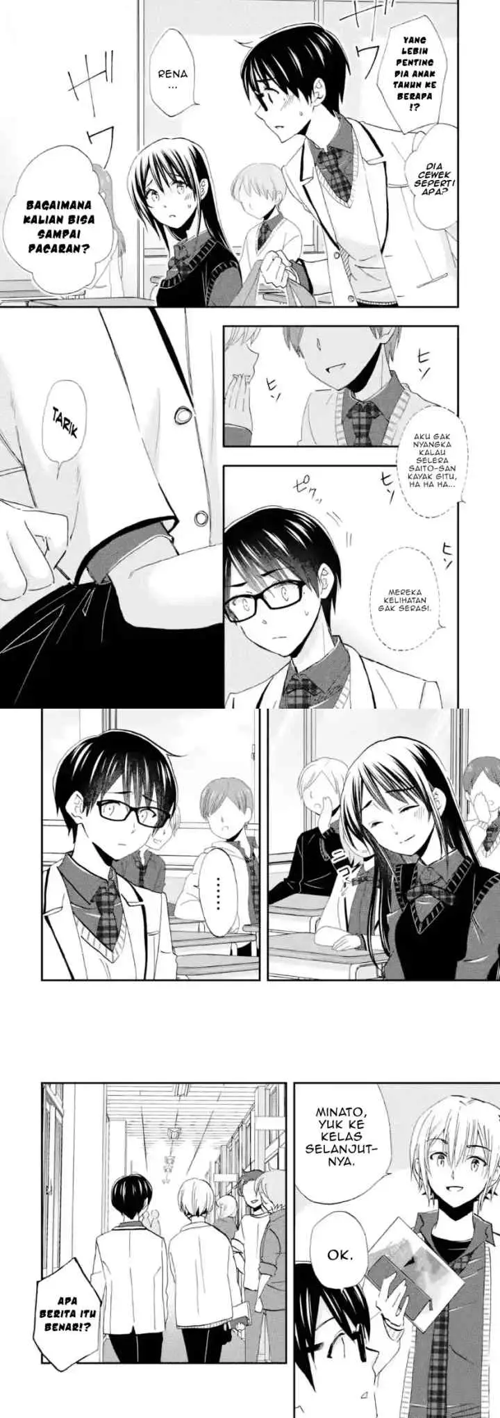 Ore wa Shiranai Uchi ni Gakkou Ichi no Bishoujo wo Kudoite Itarashii chapter 42 halaman 8