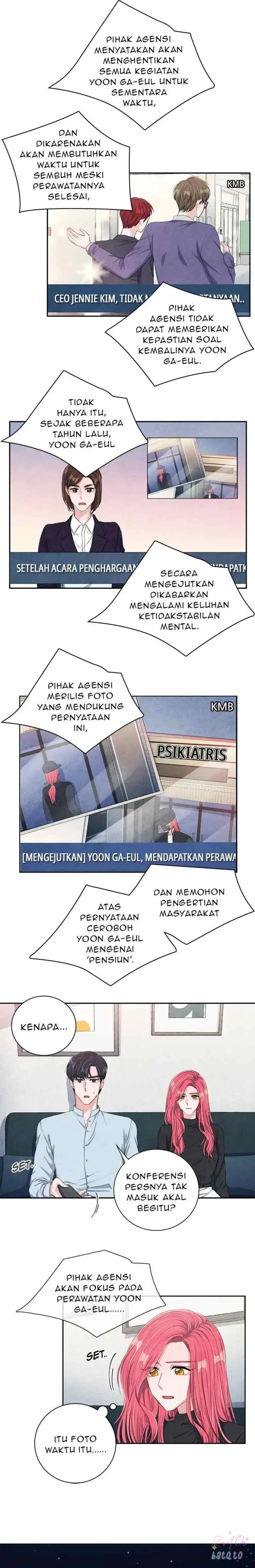 Backstage Kiss Scene chapter 10 halaman 8