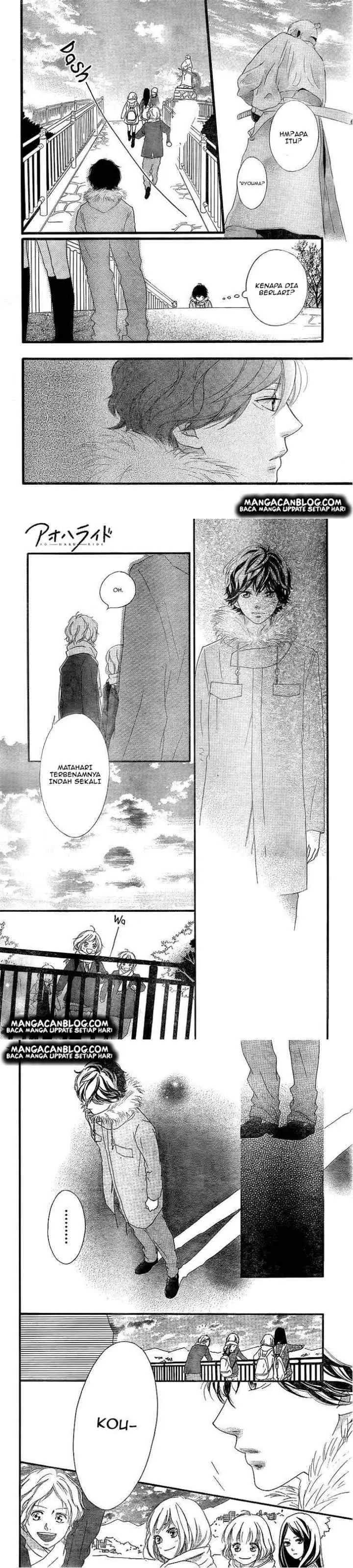 Ao Haru Ride chapter 38 halaman 10
