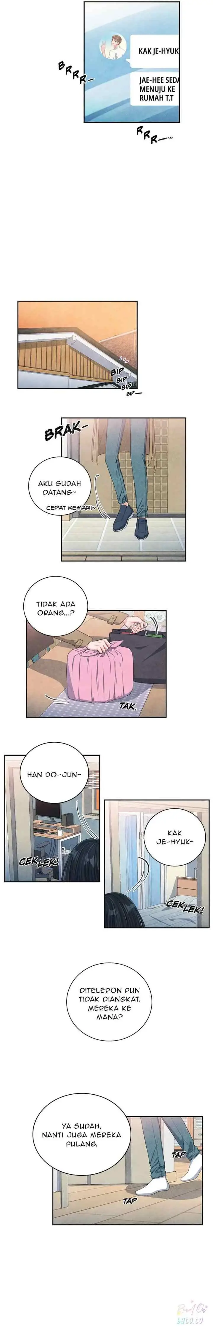 Backstage Kiss Scene chapter 14 halaman 10