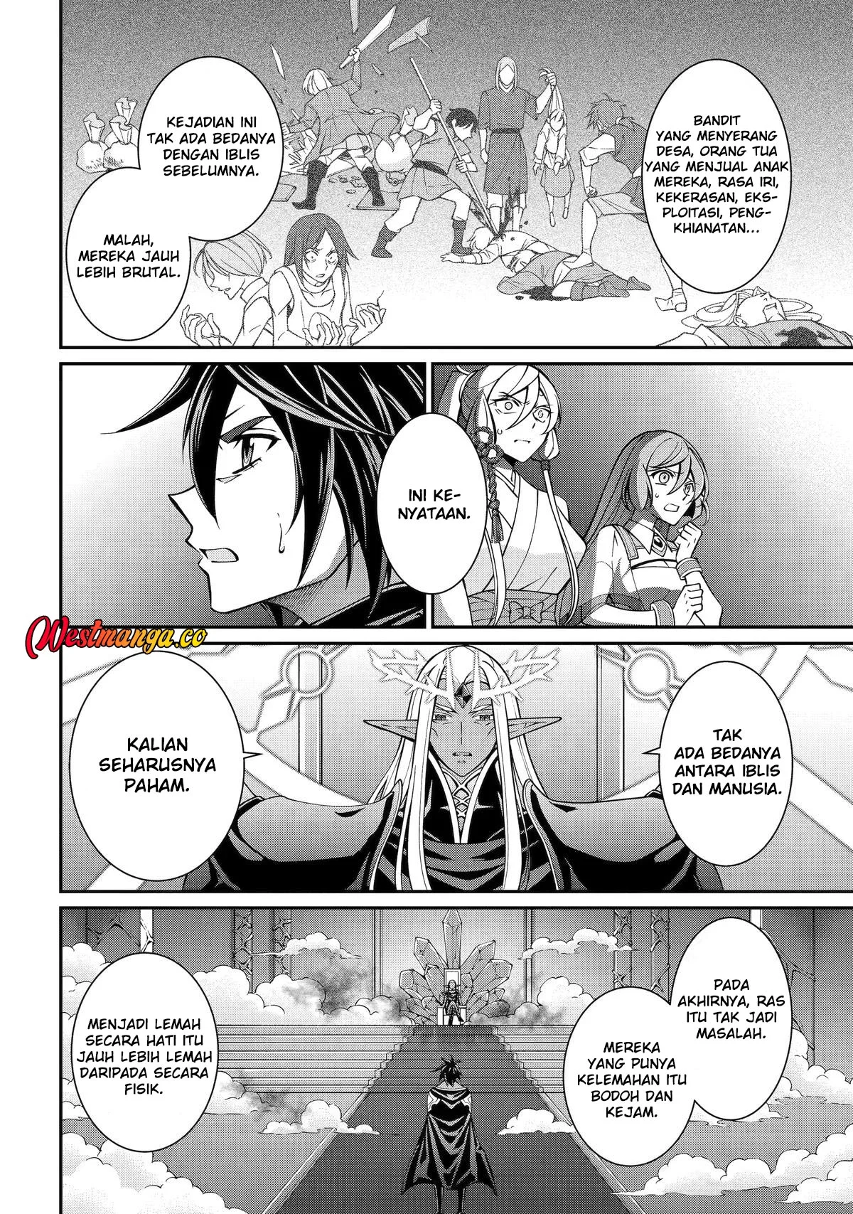 Shikkoku Tsukai no Saikyo Yusha Nakama Zen'in ni Uragira Retanode Saikyo no Mamono chapter 102 halaman 32