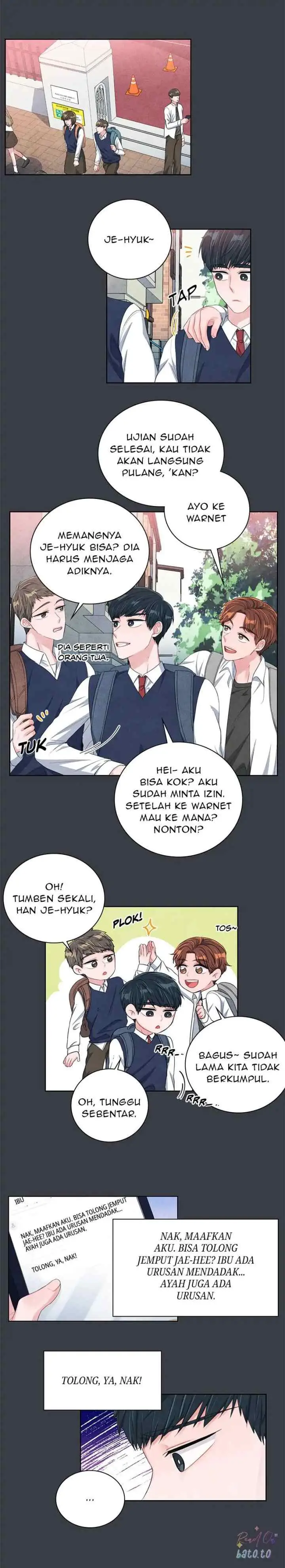 Backstage Kiss Scene chapter 31 halaman 4