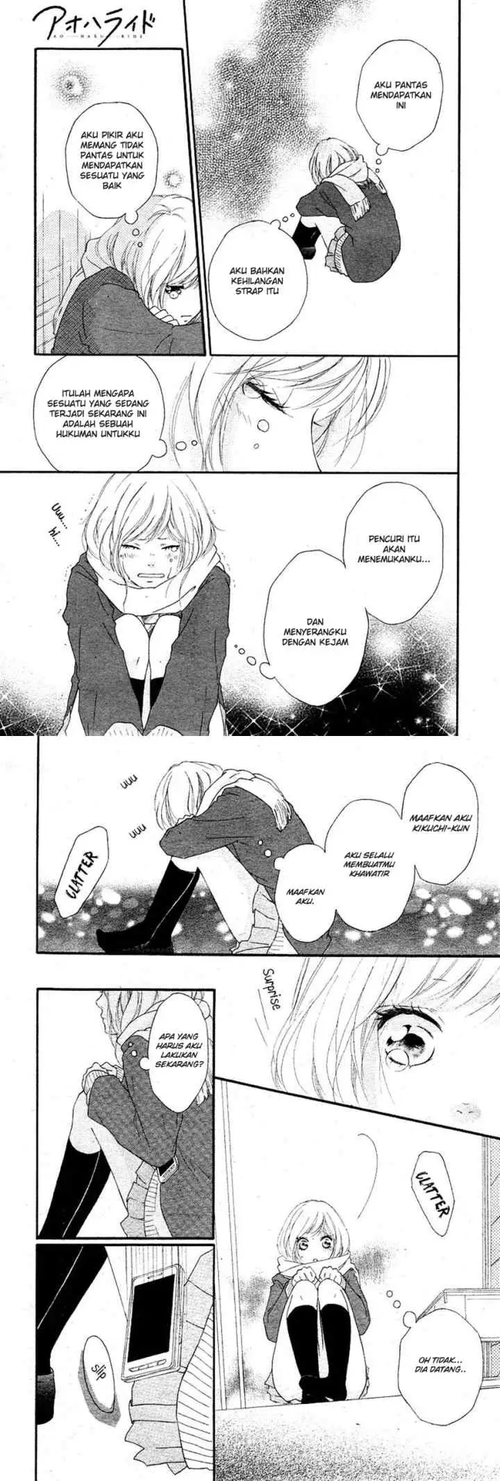 Ao Haru Ride chapter 41 halaman 8