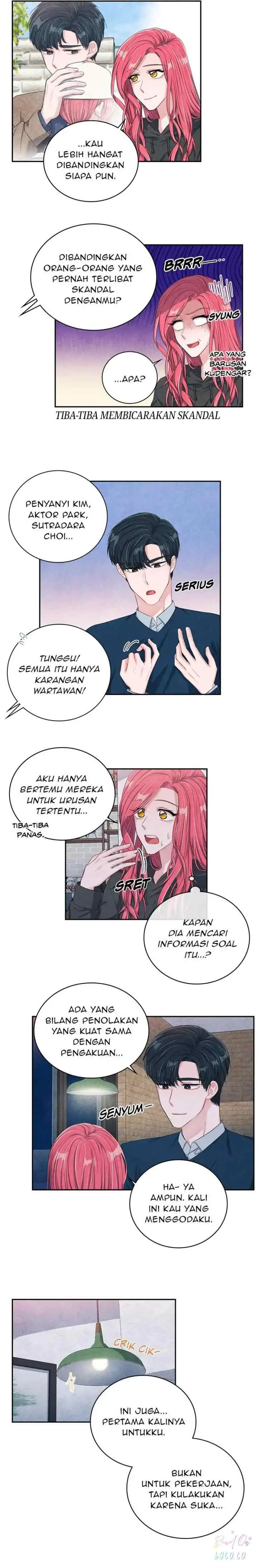 Backstage Kiss Scene chapter 22 halaman 8
