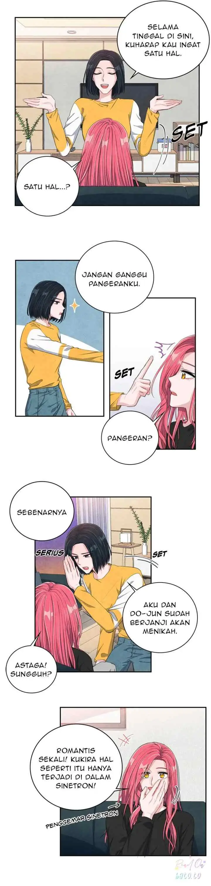 Backstage Kiss Scene chapter 15 halaman 6