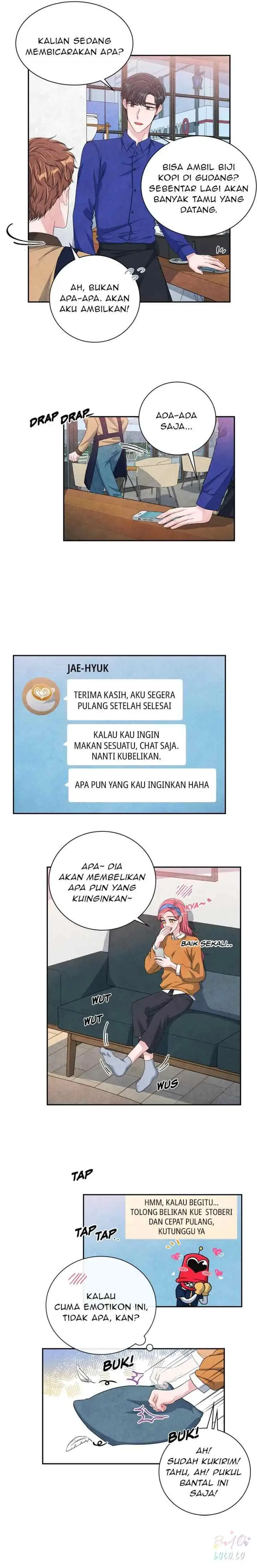 Backstage Kiss Scene chapter 33 halaman 7