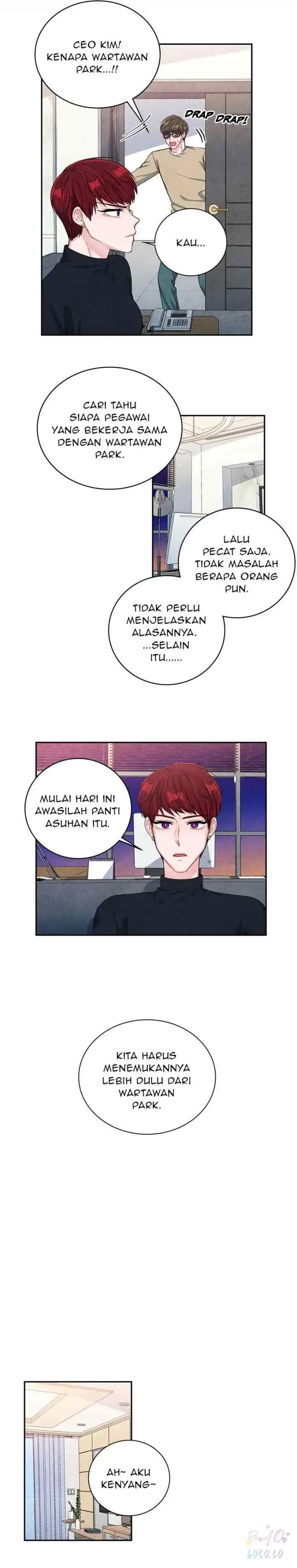 Backstage Kiss Scene chapter 16 halaman 5