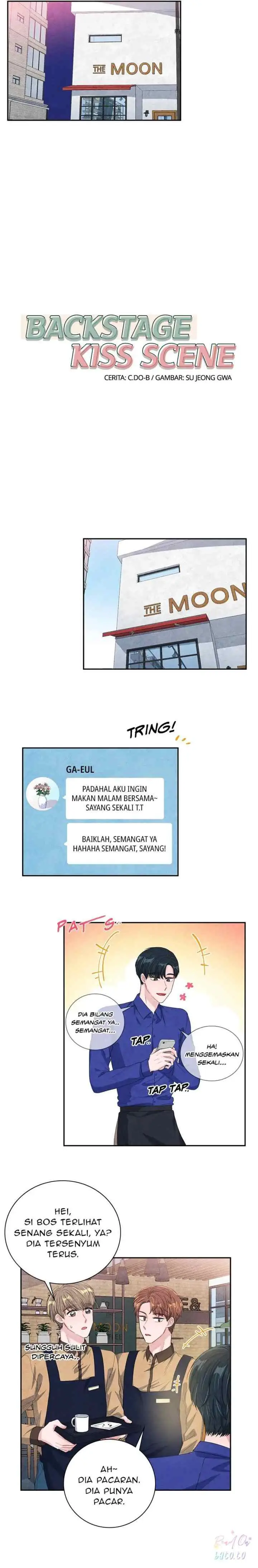 Backstage Kiss Scene chapter 33 halaman 4