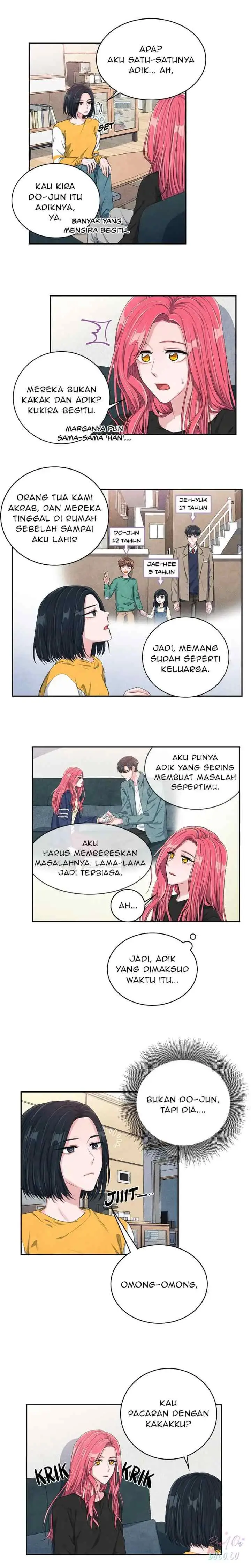 Backstage Kiss Scene chapter 15 halaman 4