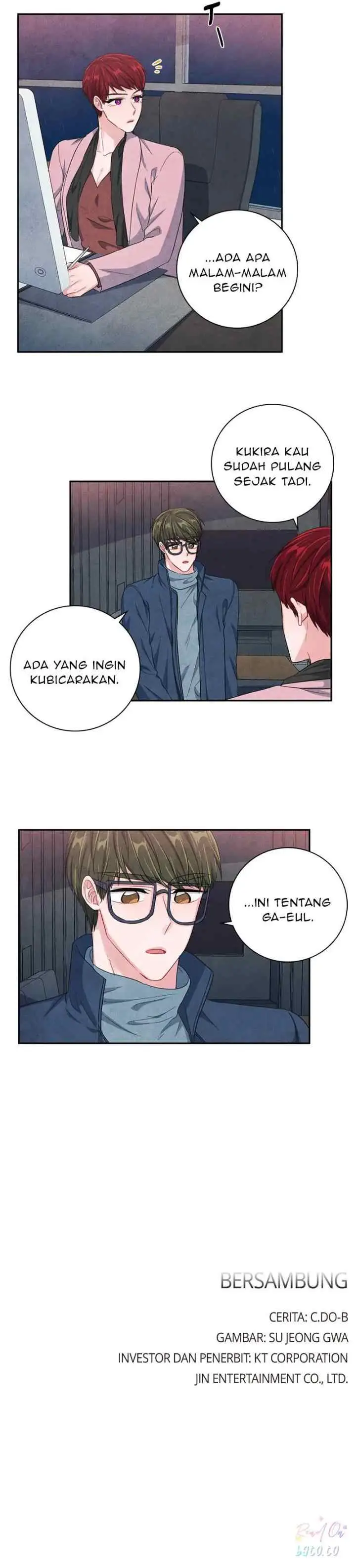 Backstage Kiss Scene chapter 47 halaman 12