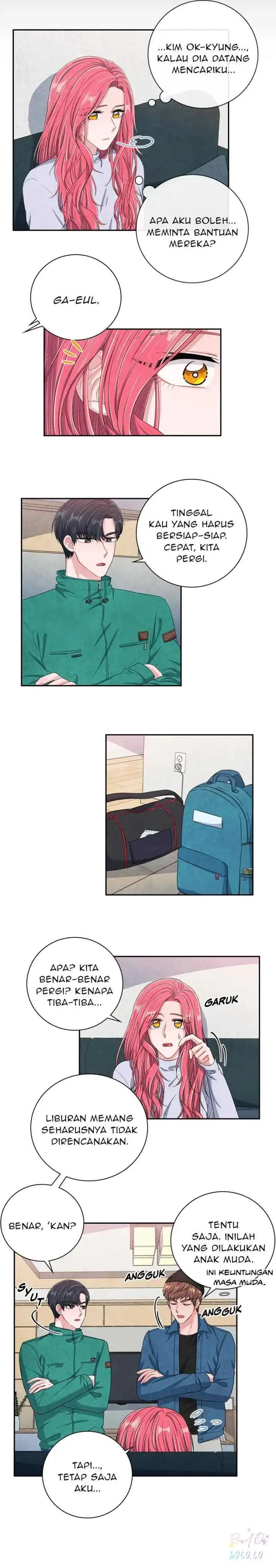 Backstage Kiss Scene chapter 39 halaman 8